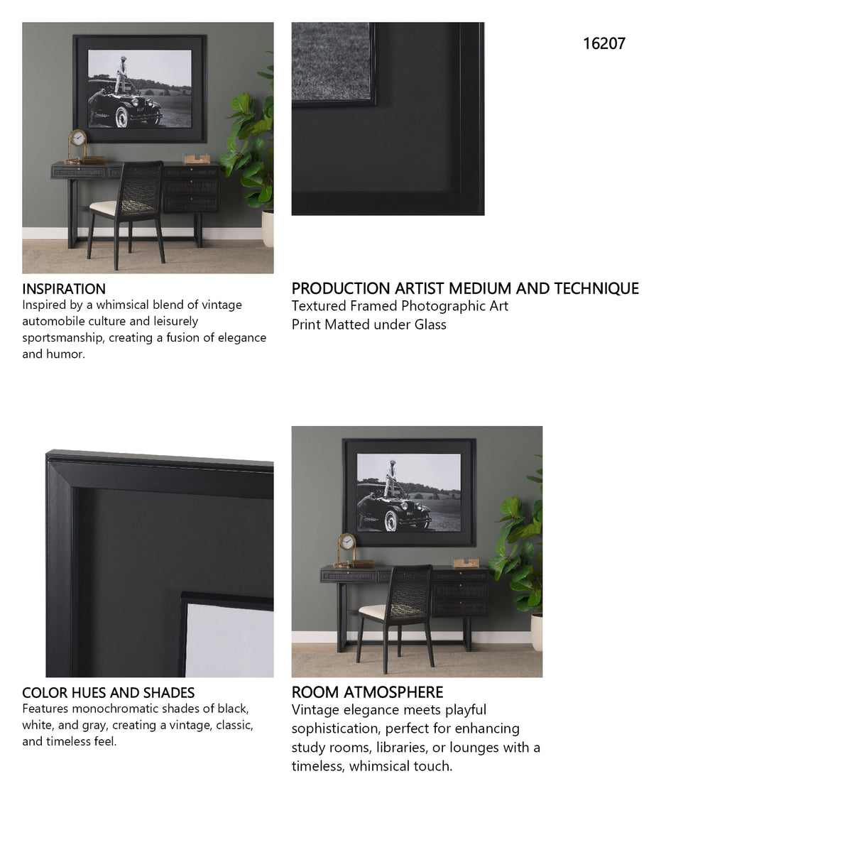 Easy Swing by The Chelsea Collection Textured FramedPhoto Print Matted Under Glass from Mercana - Luna Furniture