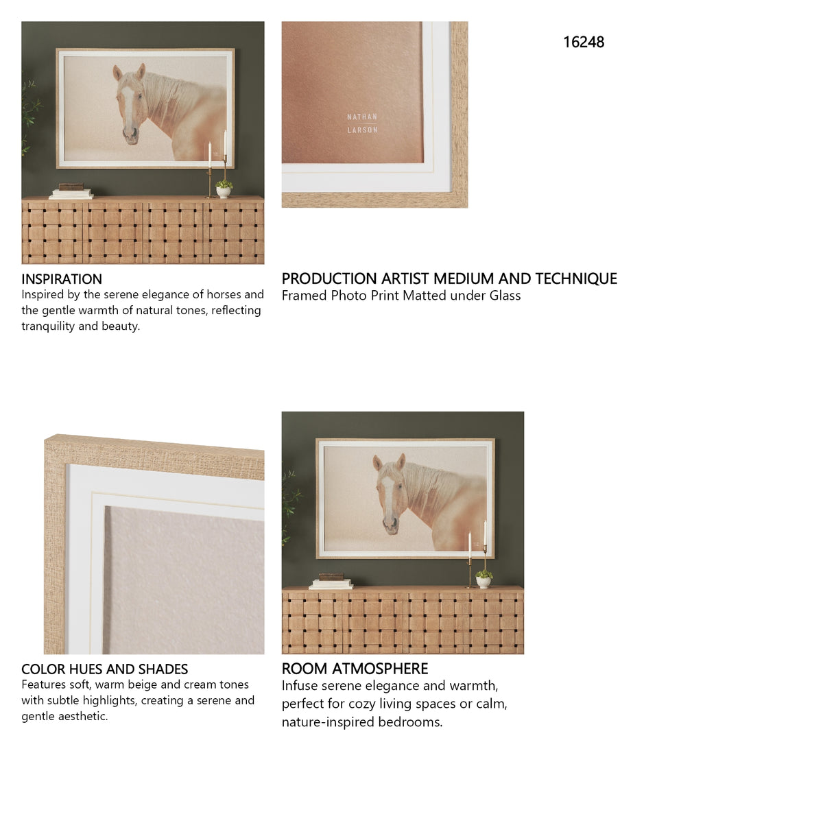 Looking Back by Nathan Larson FramedPhoto Print Matted Under Glass from Mercana - Luna Furniture