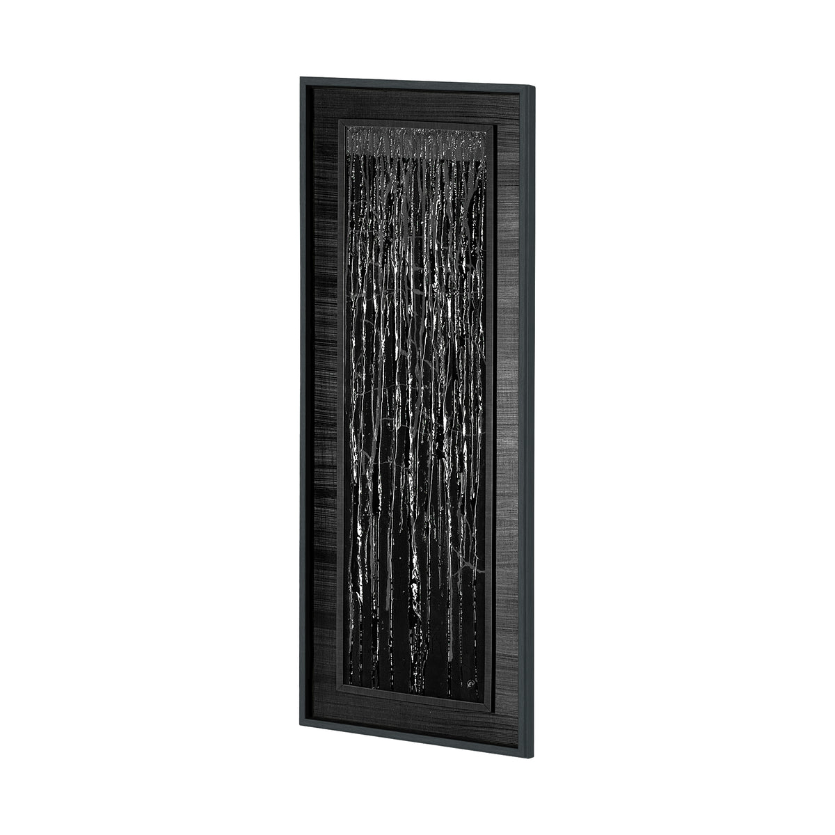 Midas Touch II by Barbara Fleming a Hand Embelished Textured Framed Art Print Matted under Glass from Mercana - Luna Furniture