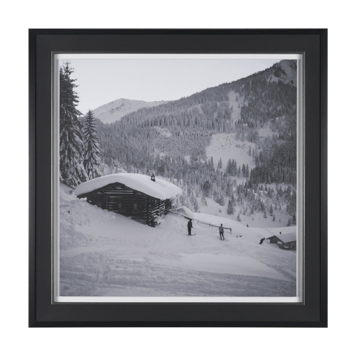 Cosy Cabin by Antoinette Frissell Textured Framed Photo Print Matted under Glass from Mercana - Luna Furniture