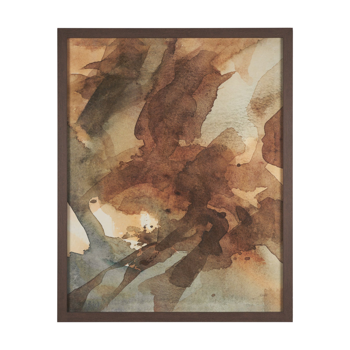 Refined Oxidation I by Mercana Studio Textured Framed Artwork Matted under Glass from Mercana - Luna Furniture