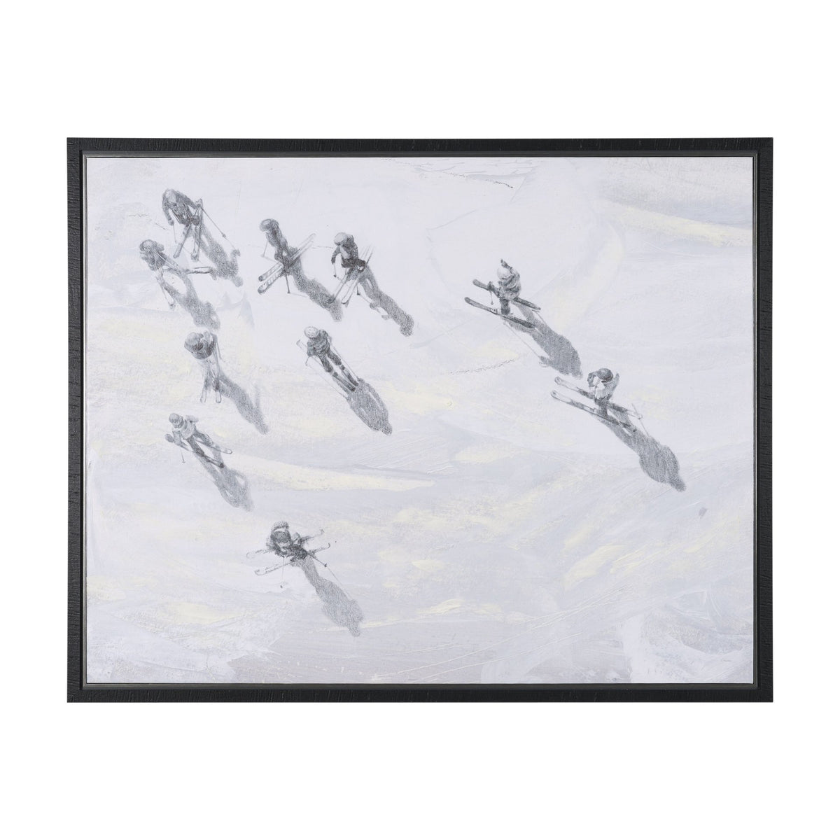 Decisions by Mercana Studio Hand-Embellished Textured Framed Canvas Artwork from Mercana - Luna Furniture