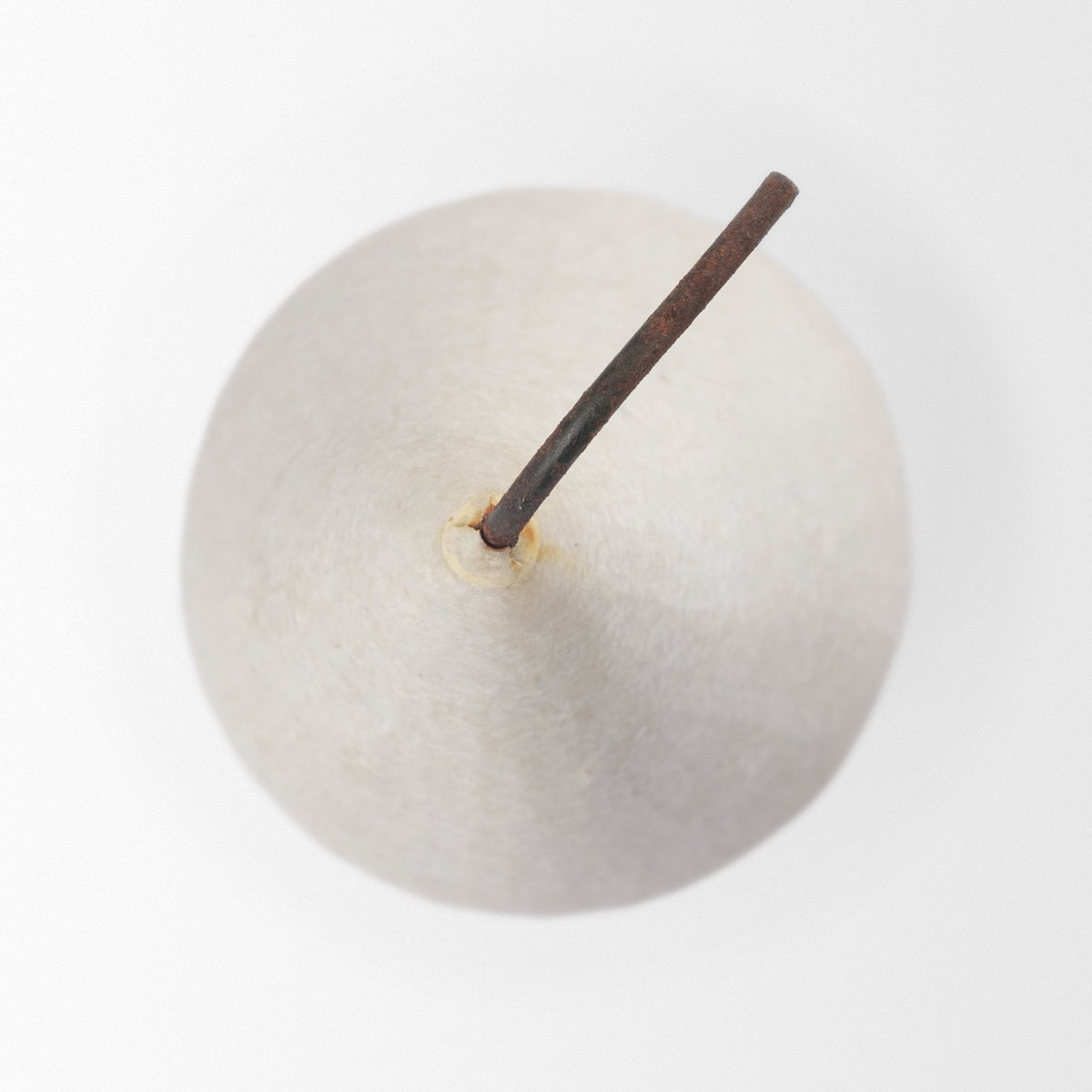 Pera Small White Marble Pear Decorative Object