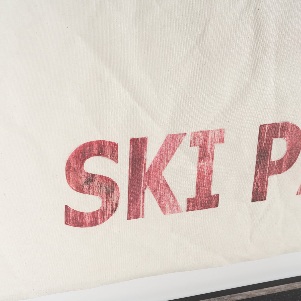 Ski Patrol by Mercana Studio Hand-Embellished Textured Framed Artwork Matted under Glass from Mercana - Luna Furniture