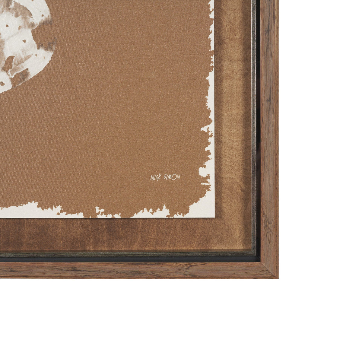 Solar Cactus - Sienna by Nick Simon Hand-Embellished Textured Framed Artwork Matted under Glass from Mercana - Luna Furniture