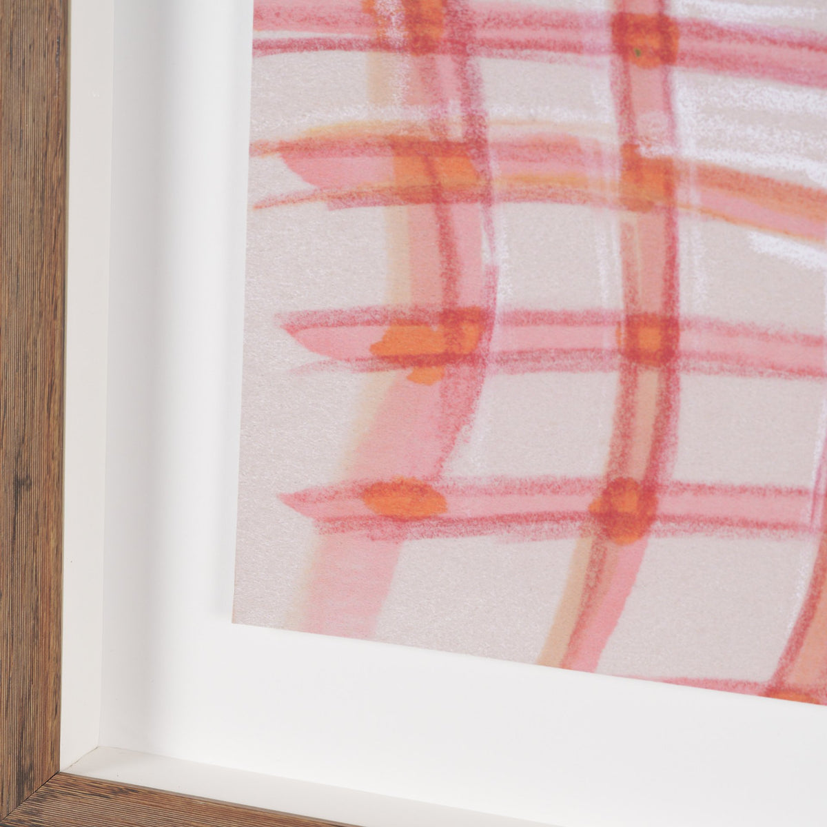 Blush by Mercana Studio Hand-Embellished Textured Framed Artwork Matted under Glass from Mercana - Luna Furniture