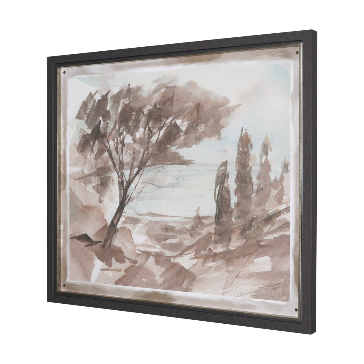 Open Country I by Mercana Studio Textured Framed Artwork Matted under Glass from Mercana - Luna Furniture