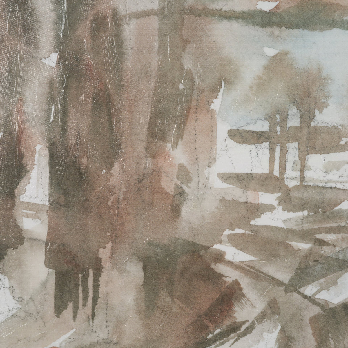 Open Country II by Mercana Studio Textured Framed Artwork Matted under Glass from Mercana - Luna Furniture