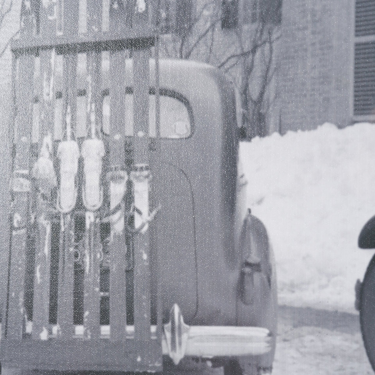 Packed for Powder by Antoinette Frissell Textured Framed Photo Print Matted under Glass from Mercana - Luna Furniture