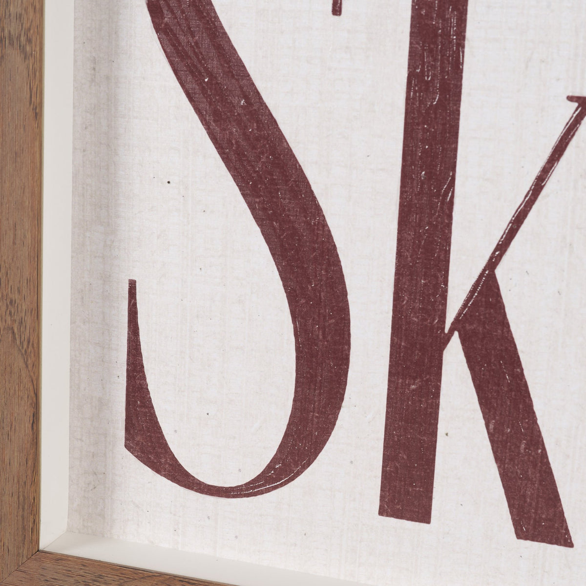 Apres Ski by Mercana Studio Hand-Embellished Textured Framed Artwork Matted under Glass from Mercana - Luna Furniture