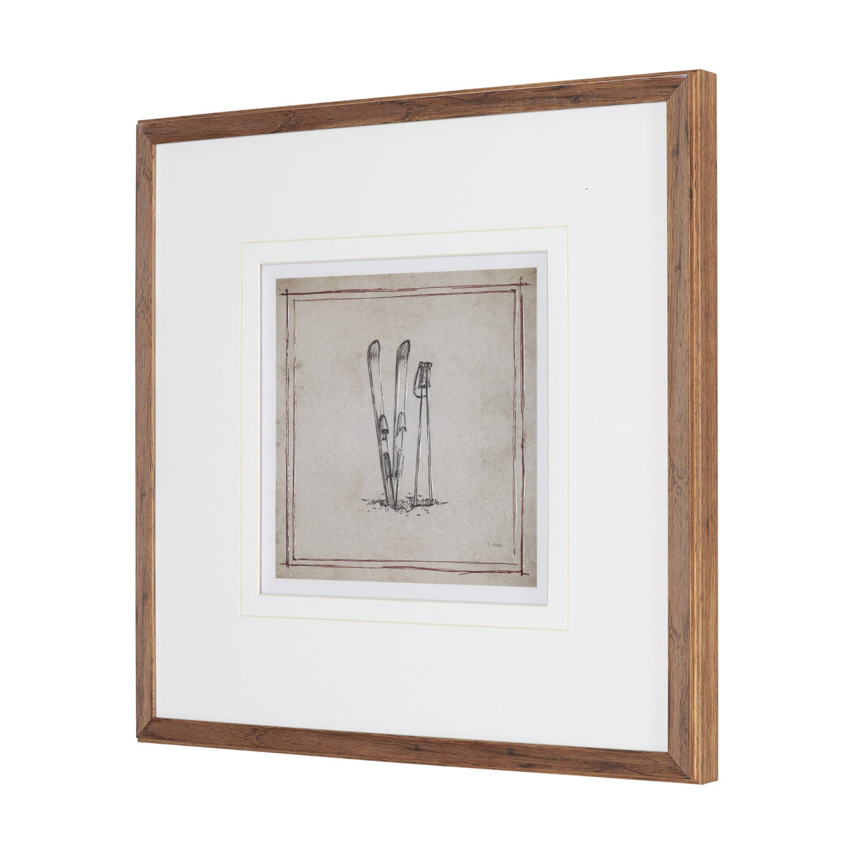 Apres 1 by Mercana Studio Hand-Embellished Textured Framed Artwork Matted under Glass from Mercana - Luna Furniture