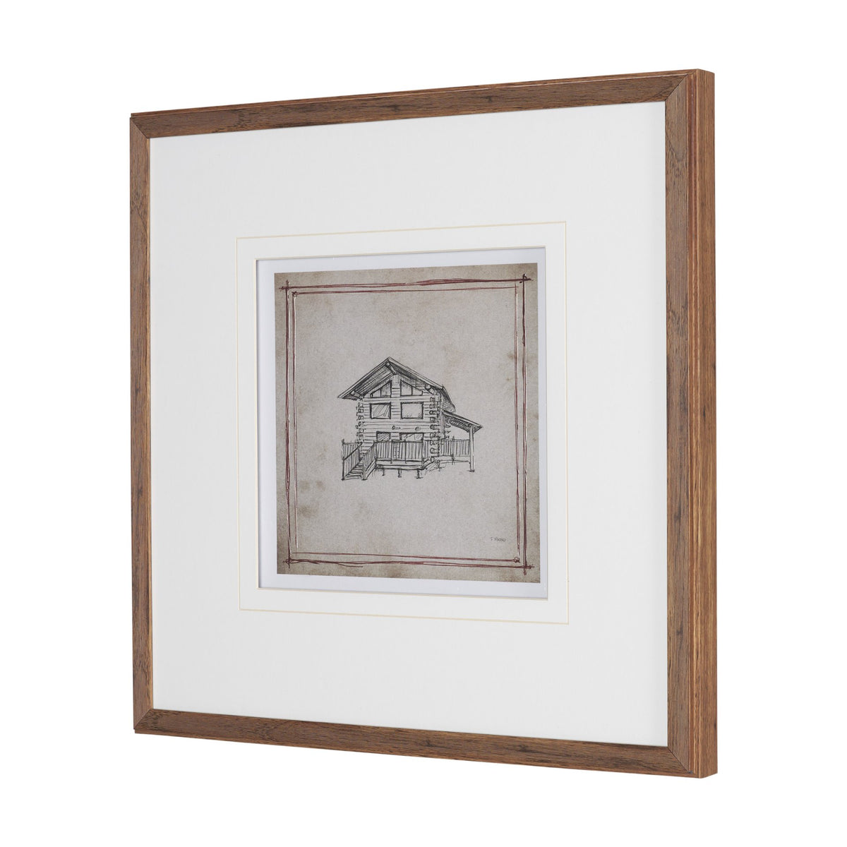 Apres 2 by Mercana Studio Hand-Embellished Textured Framed Artwork Matted under Glass from Mercana - Luna Furniture