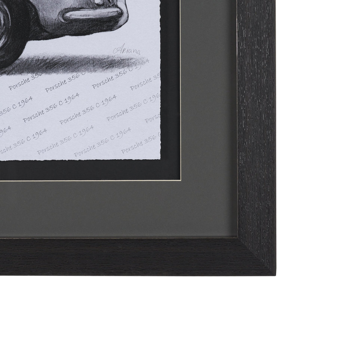 1974 911 Targa by Mercana Studio Textured Framed Artwork Matted under Glass from Mercana - Luna Furniture