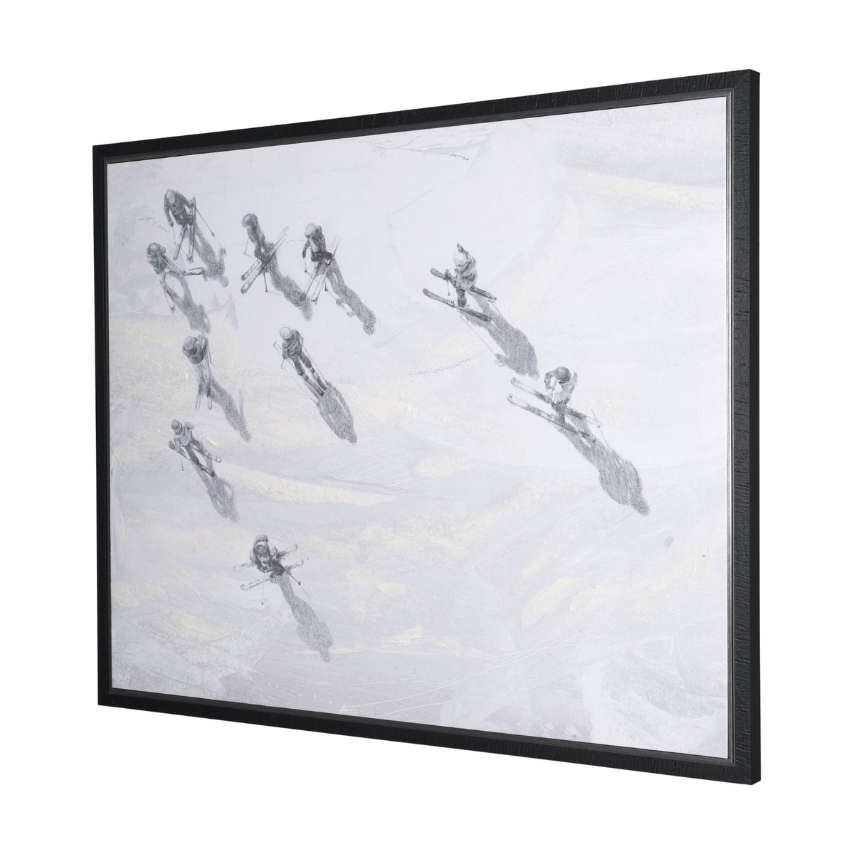 Decisions by Mercana Studio Hand-Embellished Textured Framed Canvas Artwork from Mercana - Luna Furniture