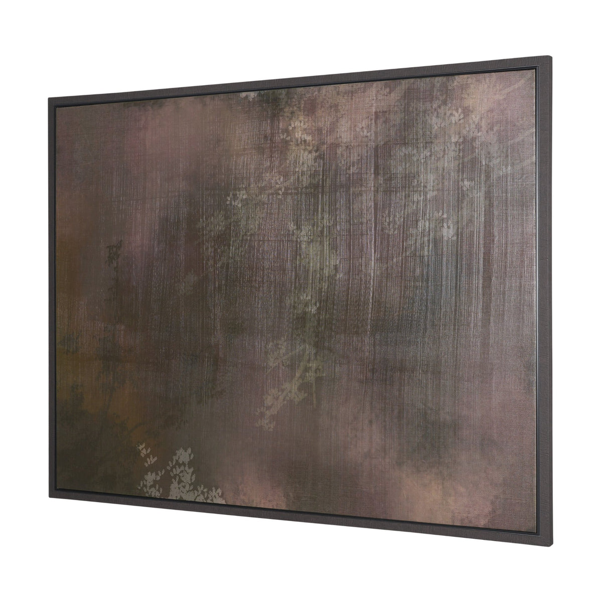 Moody Dark Brown Rustic Landscape by Josie George Textured Framed Canvas Artwork from Mercana - Luna Furniture
