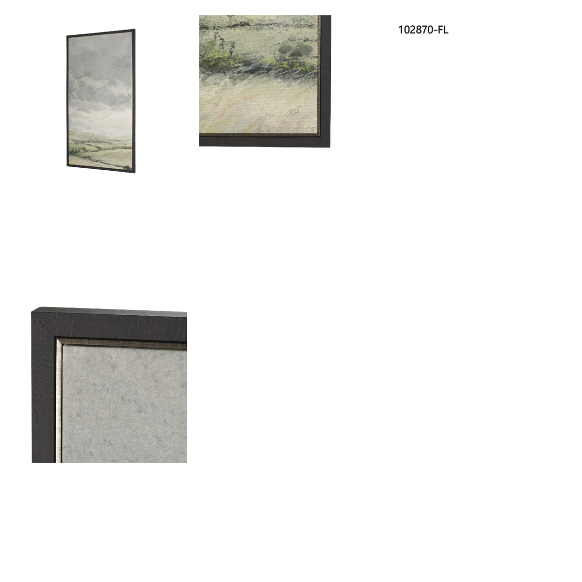 Fierce Skies II by Mercana Studio Hand-Embellished Textured Framed Canvas Artwork from Mercana - Luna Furniture