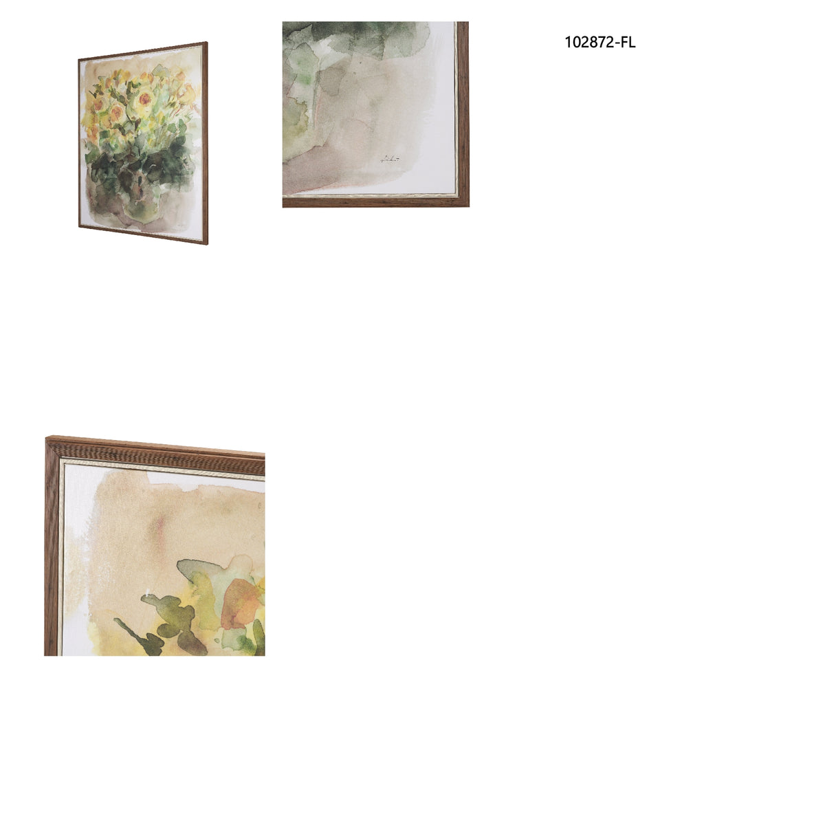 Sol by Mercana Studio Hand-Embellished Textured Framed Canvas Artwork from Mercana - Luna Furniture