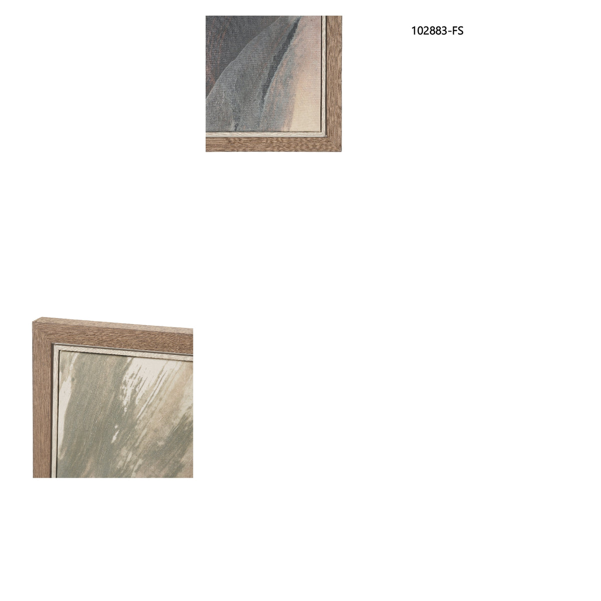 Emerge by Ira Havuka Hand-Embellished Textured Framed Canvas Artwork (Set of 4) from Mercana - Luna Furniture