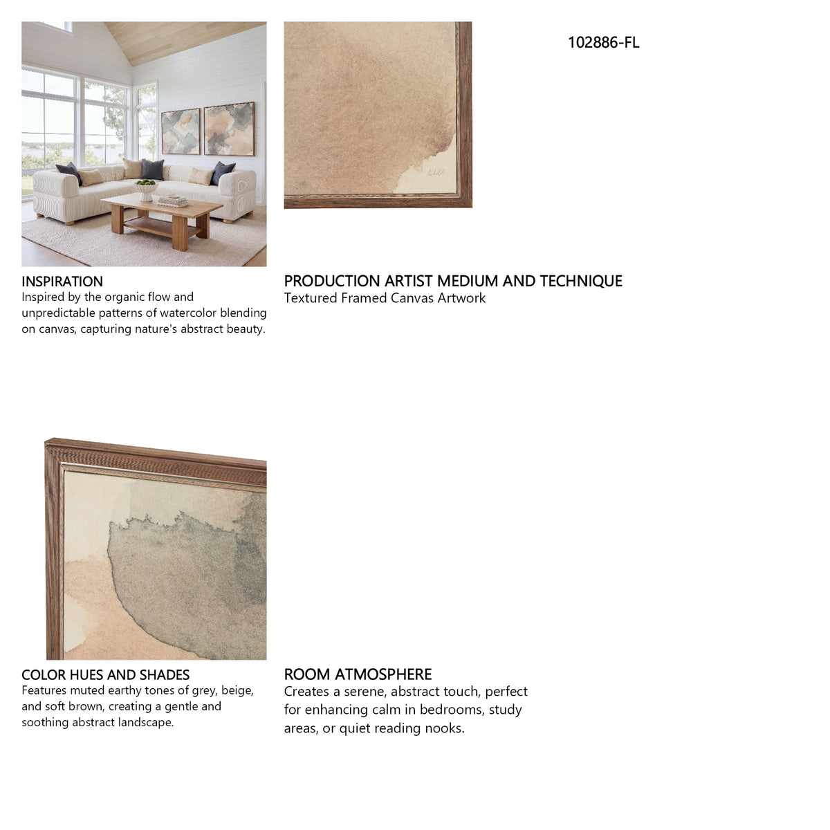 Tarnished I by Mercana Studio Textured Framed Canvas Artwork from Mercana - Luna Furniture