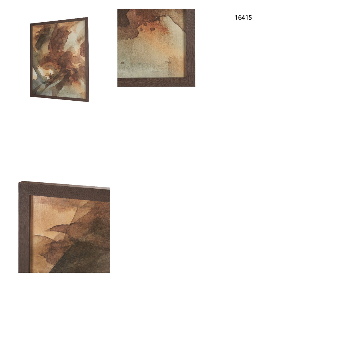 Refined Oxidation I by Mercana Studio Textured Framed Artwork Matted under Glass from Mercana - Luna Furniture