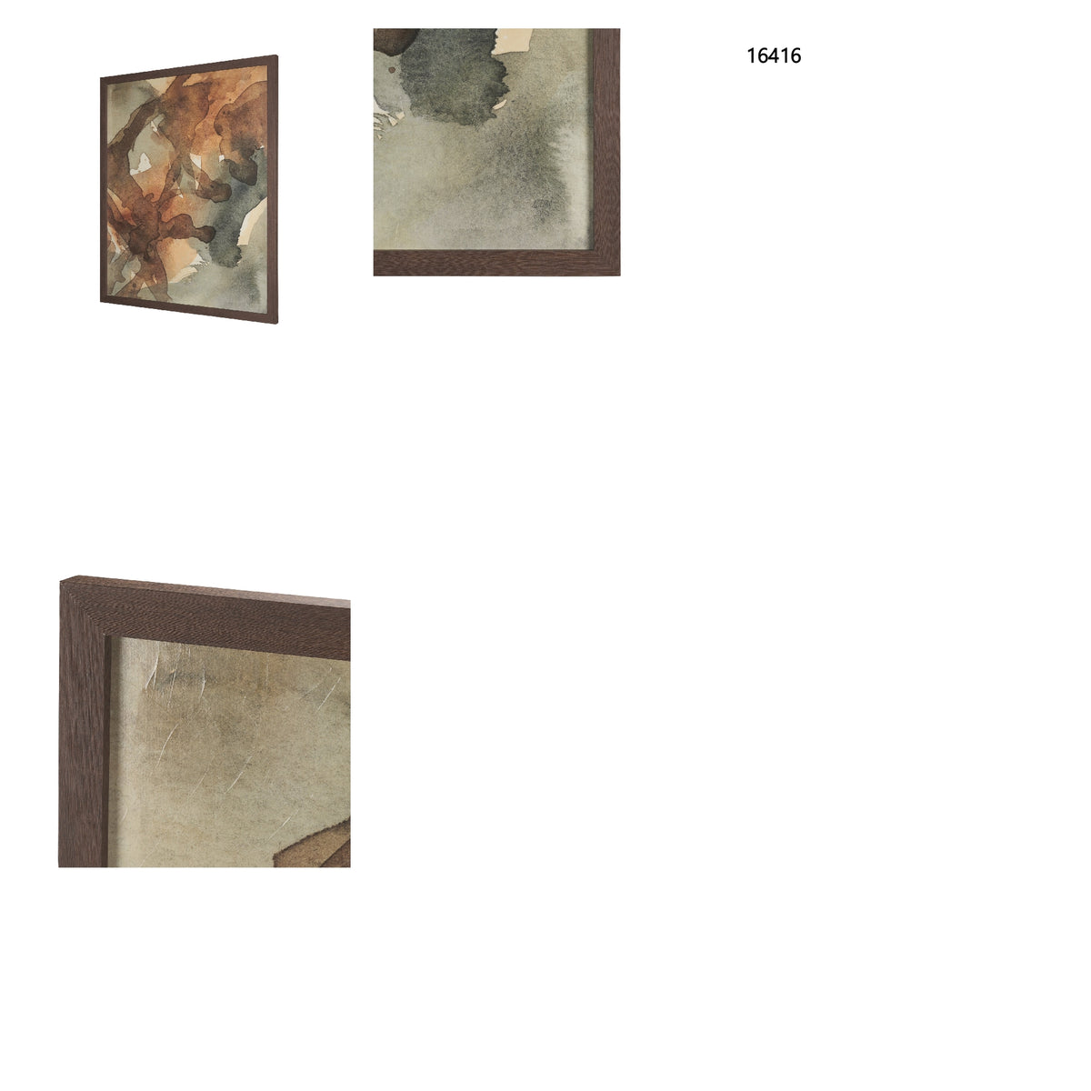 Refined Oxidation II by Mercana Studio Textured Framed Artwork Matted under Glass from Mercana - Luna Furniture