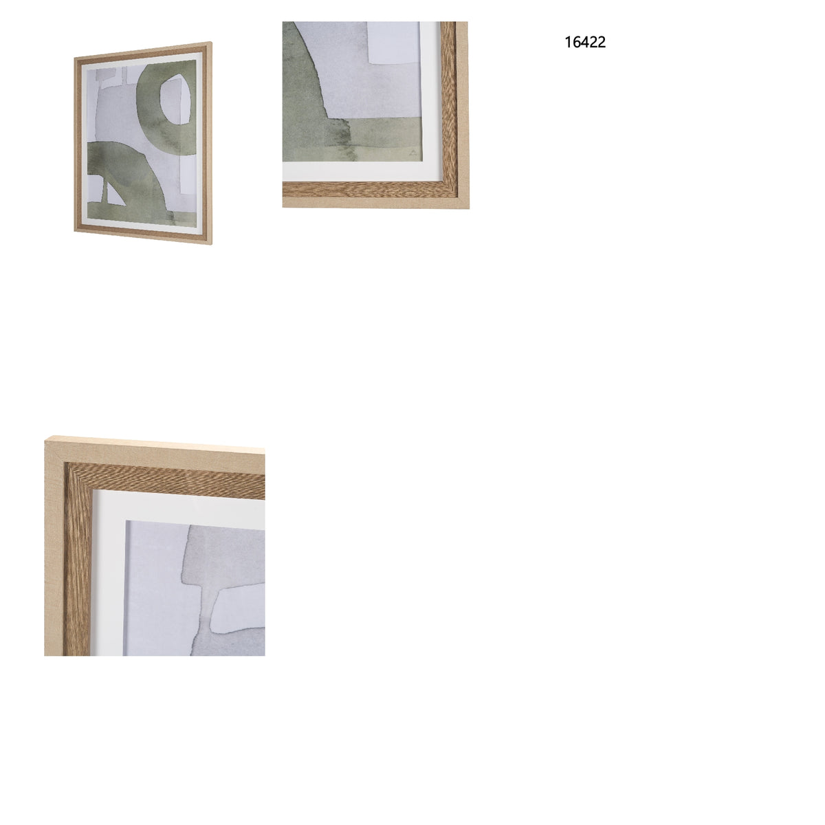 Flow II by Mercana Studio Hand-Embellished Framed Artwork Matted under Glass from Mercana - Luna Furniture