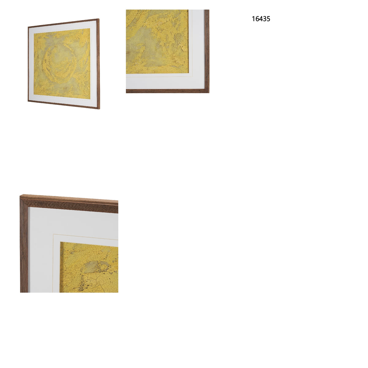 Soleil Handmade Original Framed 3D Textured Artwork from Mercana - Luna Furniture