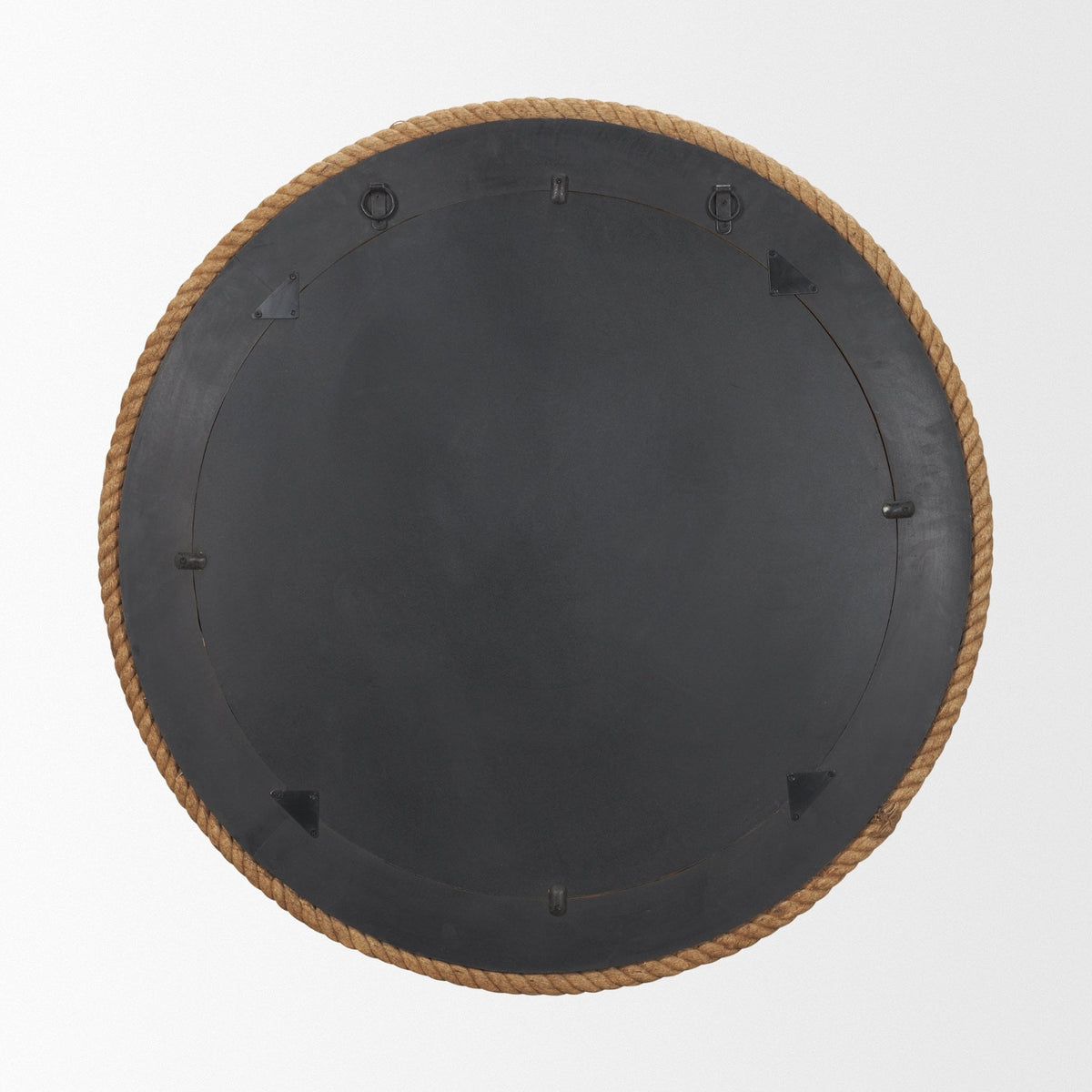 Kova 42" Rope Framed Round Wall Mirror from Mercana - Luna Furniture
