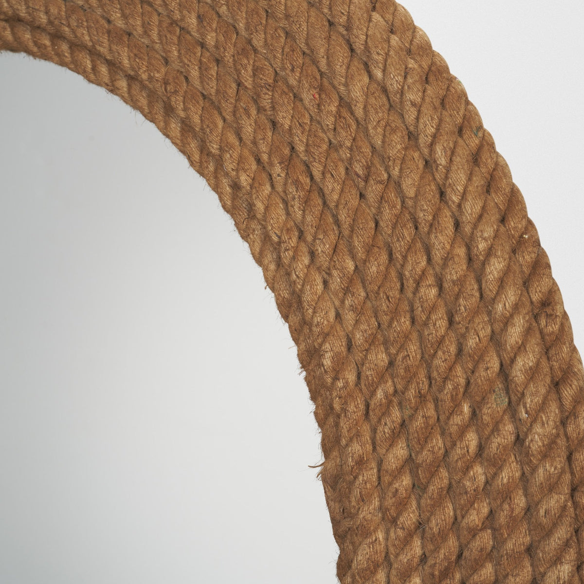 Kova 50" Rope Framed Round Wall Mirror from Mercana - Luna Furniture