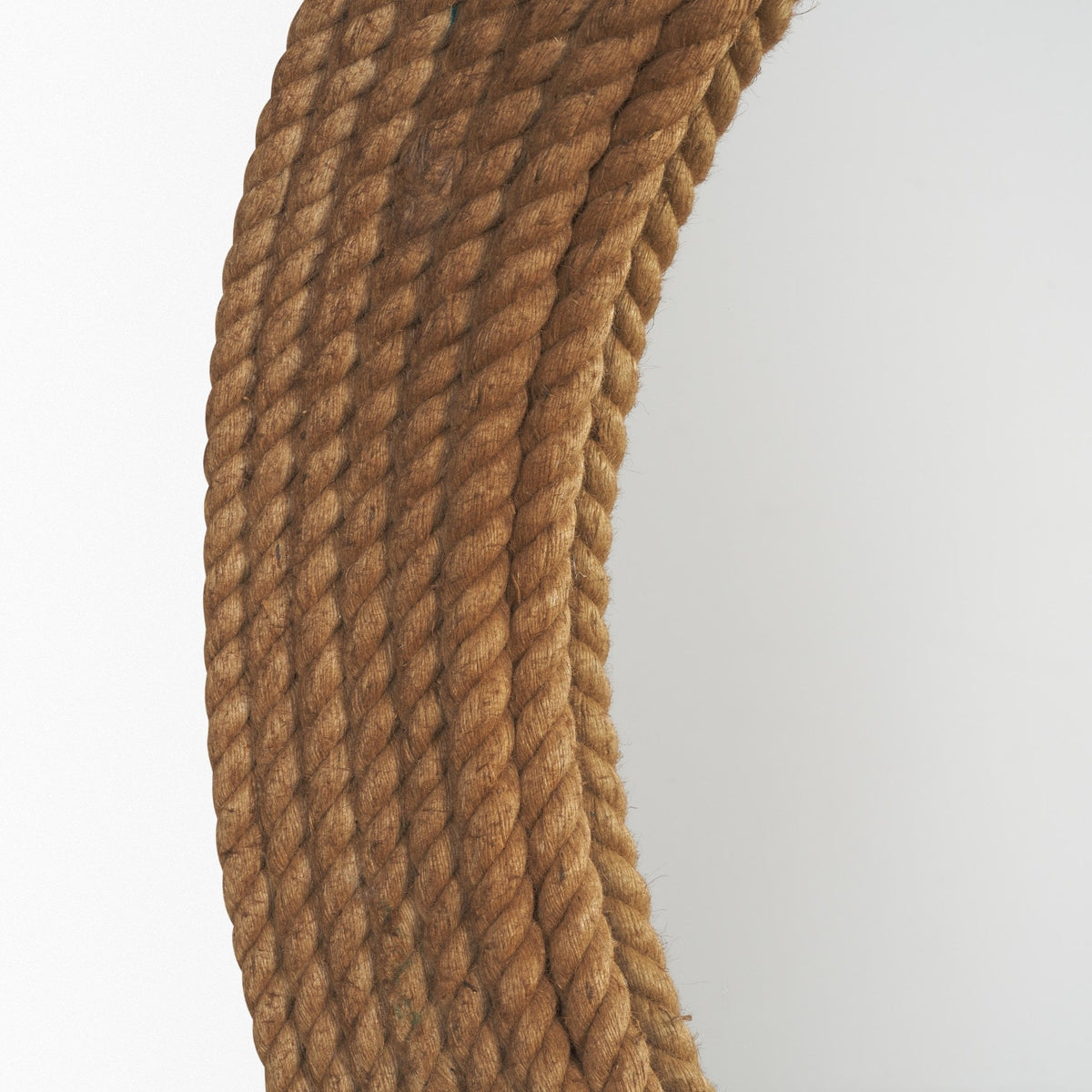 Kova 50" Rope Framed Round Wall Mirror from Mercana - Luna Furniture