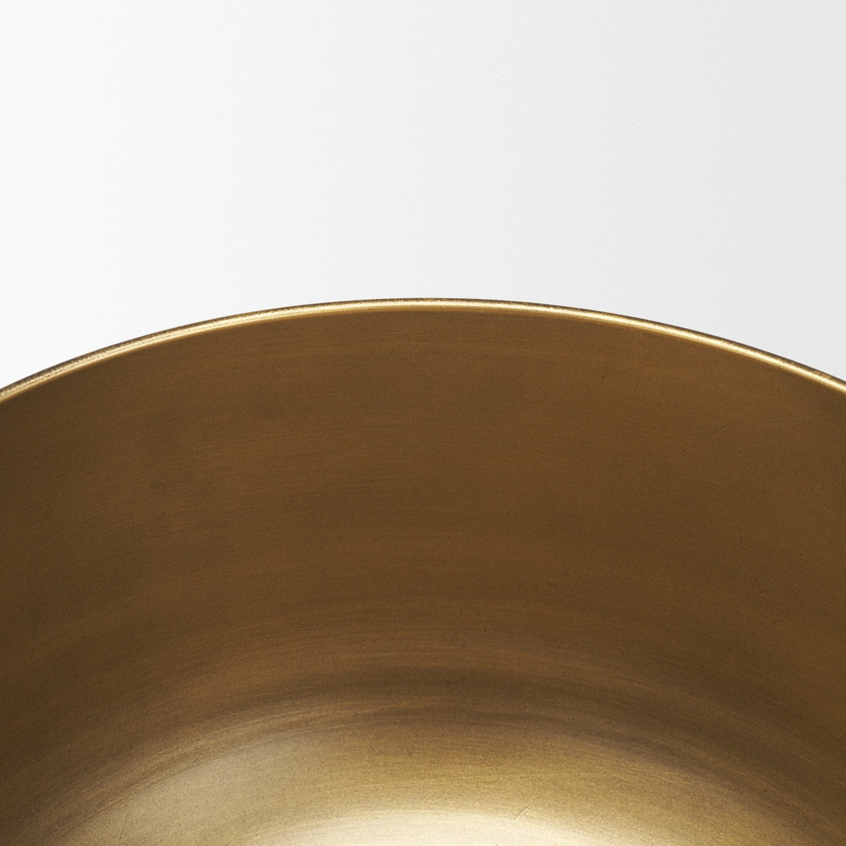 Voss Brass Metal w/ Dark Wood Lid Canister from Mercana - Luna Furniture