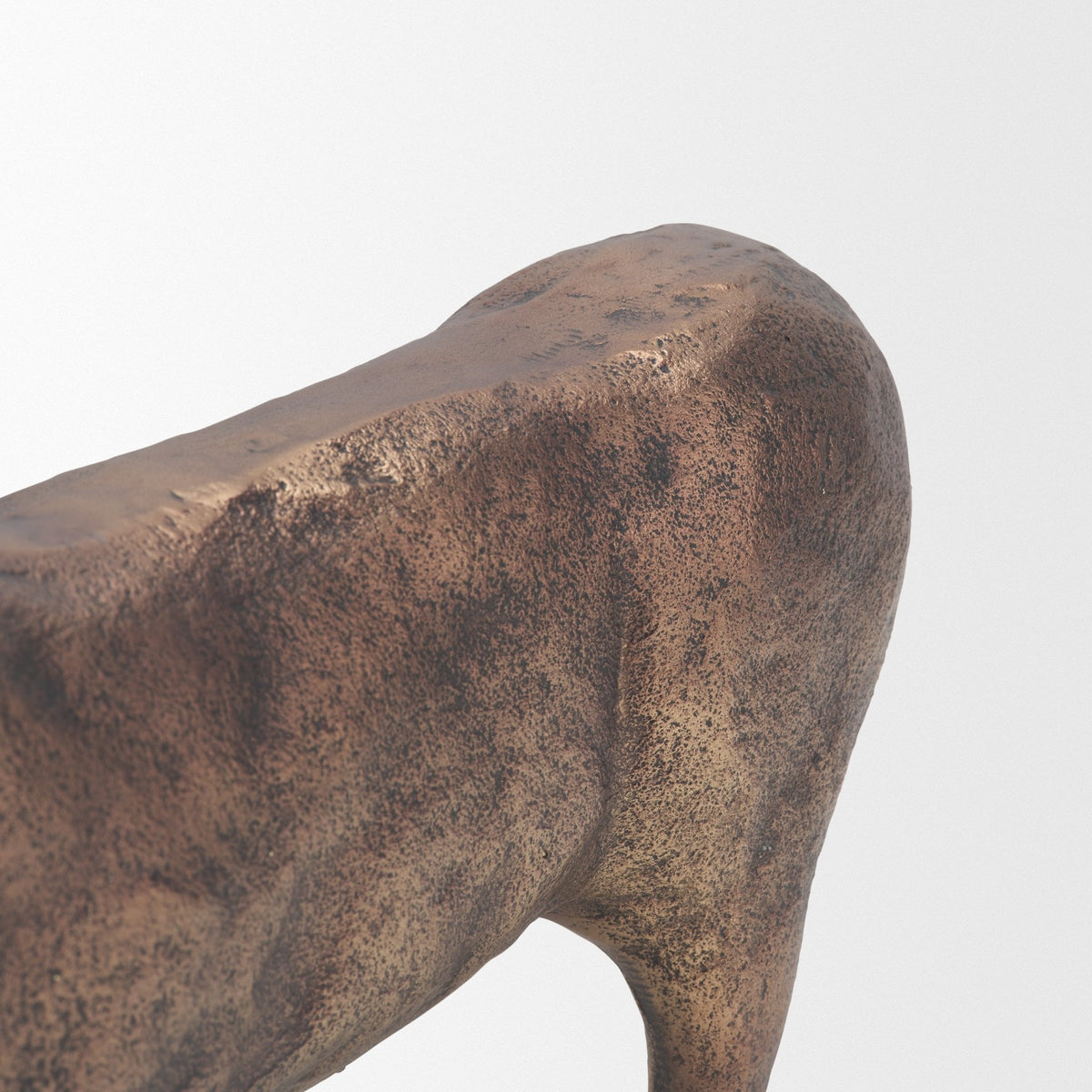 Marengo Antiqued Brass Metal Decorative Horse Object from Mercana - Luna Furniture