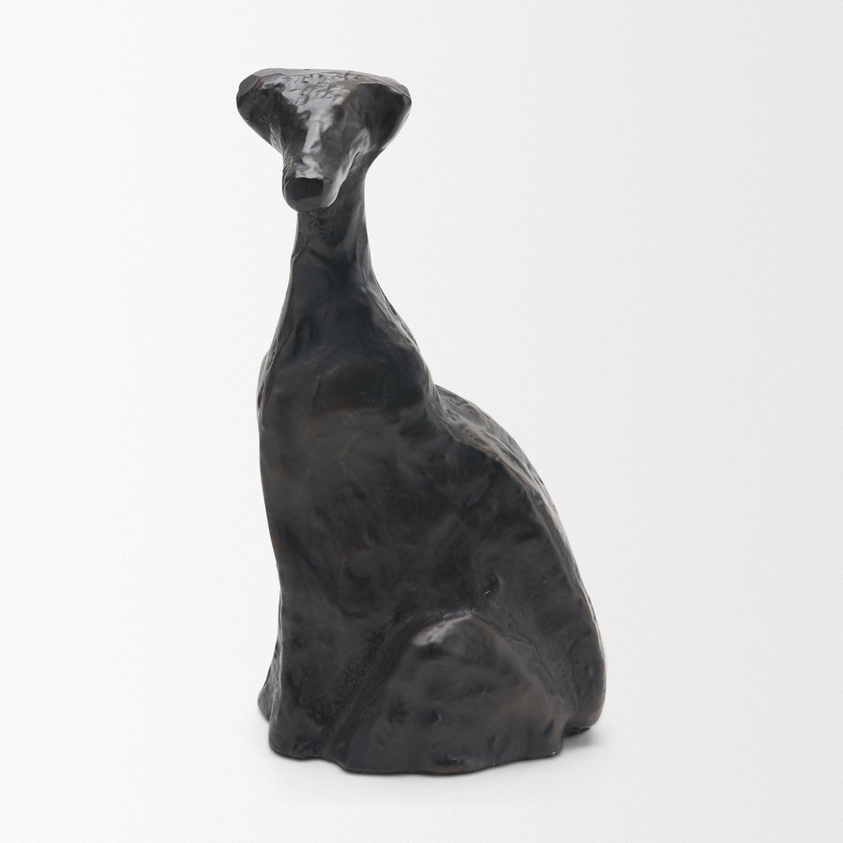 Anubis Aged Bronze Metal Decorative Dog Object from Mercana - Luna Furniture