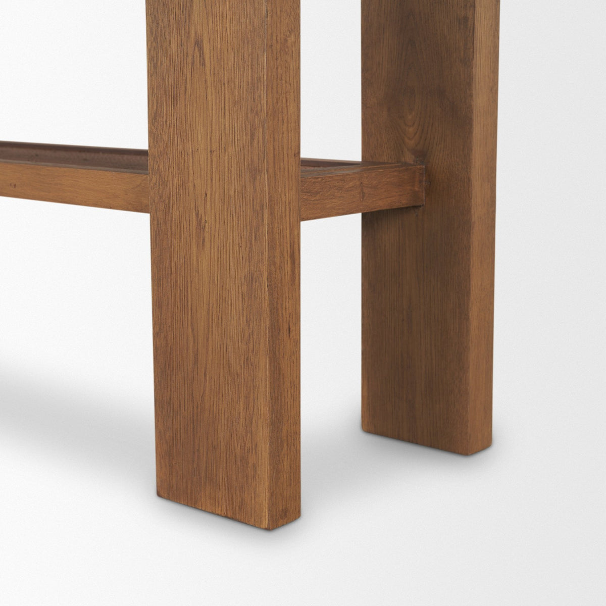 Carmel Console Table | Raffia w/ Brown Wood from Mercana - Luna Furniture