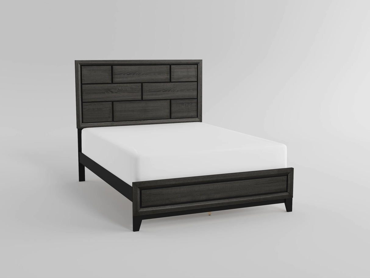 Davi White California King Panel Bed from Homelegance - Luna Furniture
