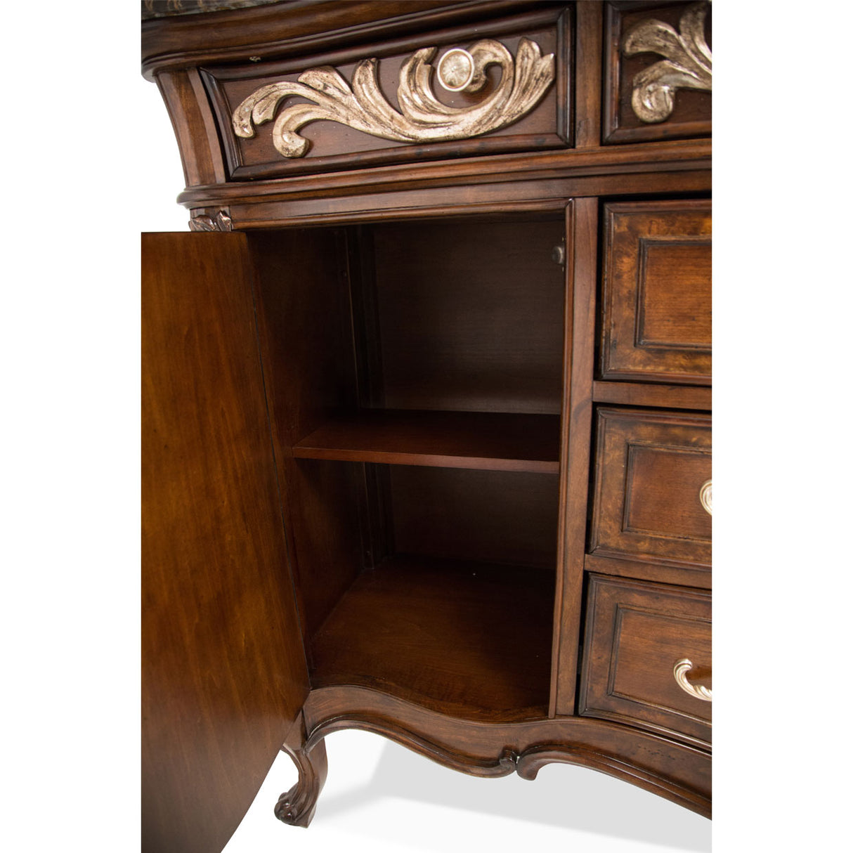 Platine De Royale L. Espresso Light Espresso Sideboard from Michael Amini - Luna Furniture