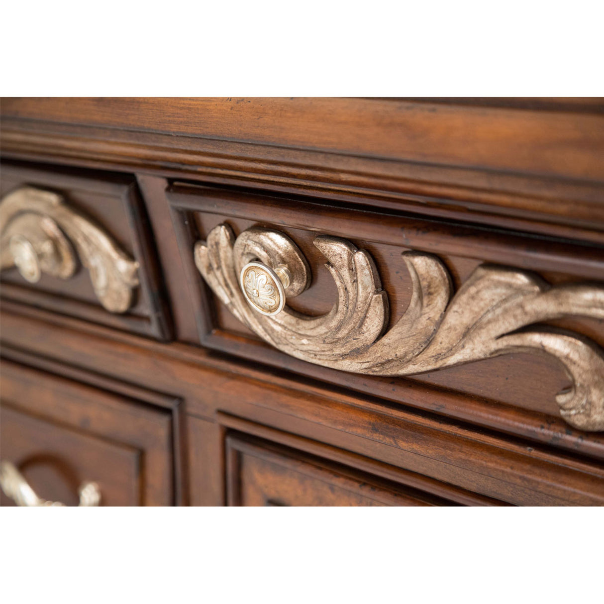 Platine De Royale L. Espresso Light Espresso Dresser from Michael Amini - Luna Furniture