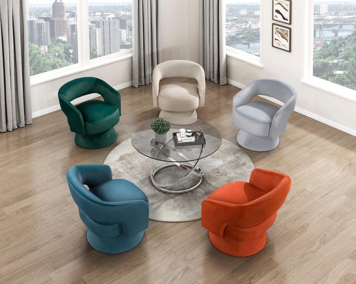 Quent Beige Accent Chair from Homelegance - Luna Furniture