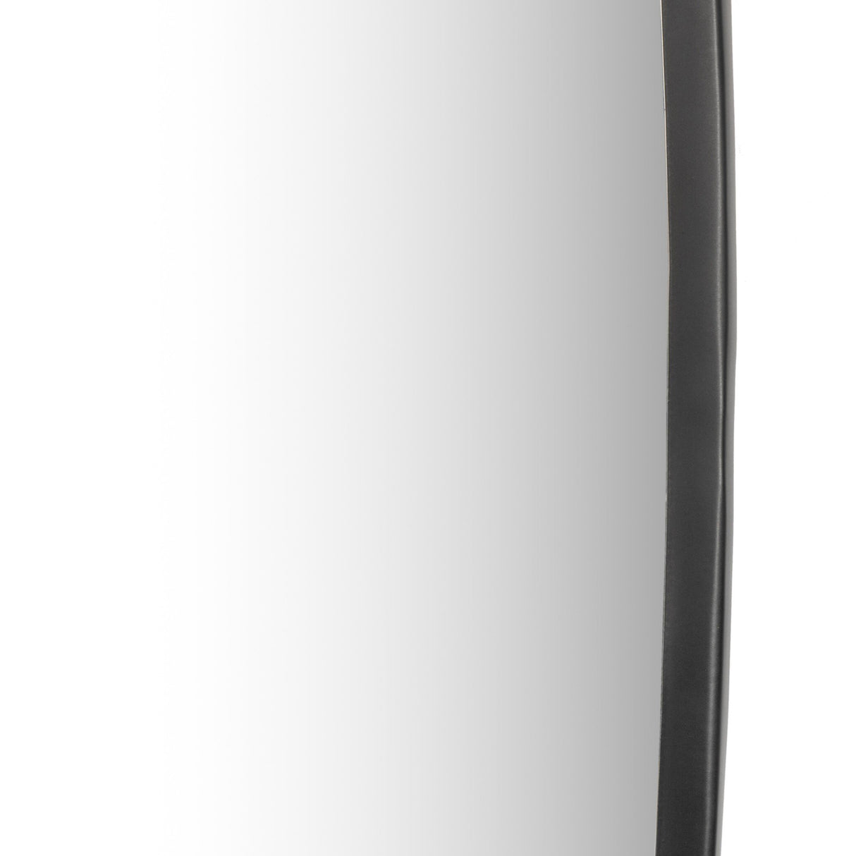 Brinley Mirror in Matte Black from Four Hands - Luna Furniture