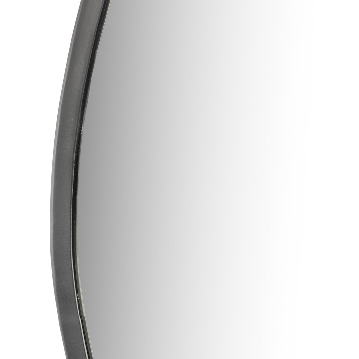 Brinley Mirror in Matte Black from Four Hands - Luna Furniture