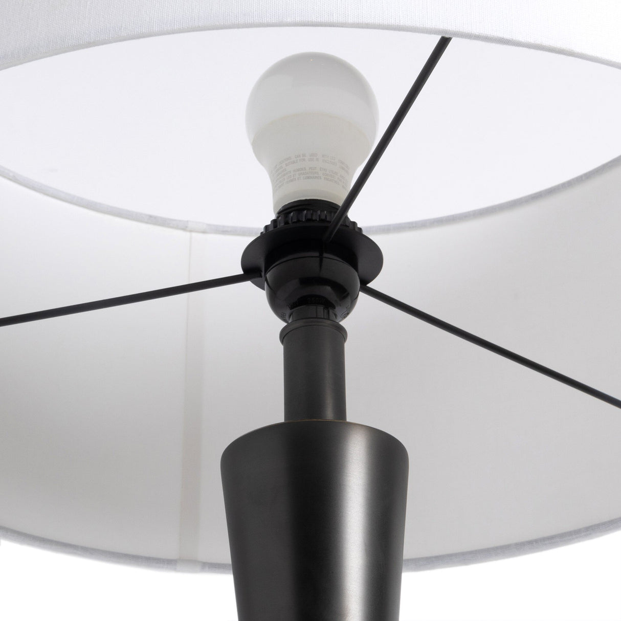 Clement Table Lamp in Aged Antique Brass from Four Hands - Luna Furniture