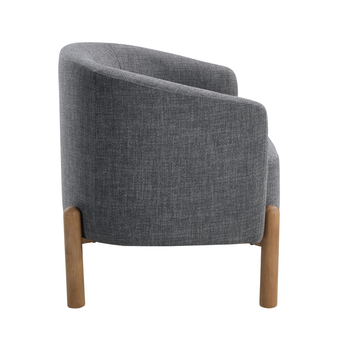 Borger Gray Accent Chair from Homelegance - Luna Furniture