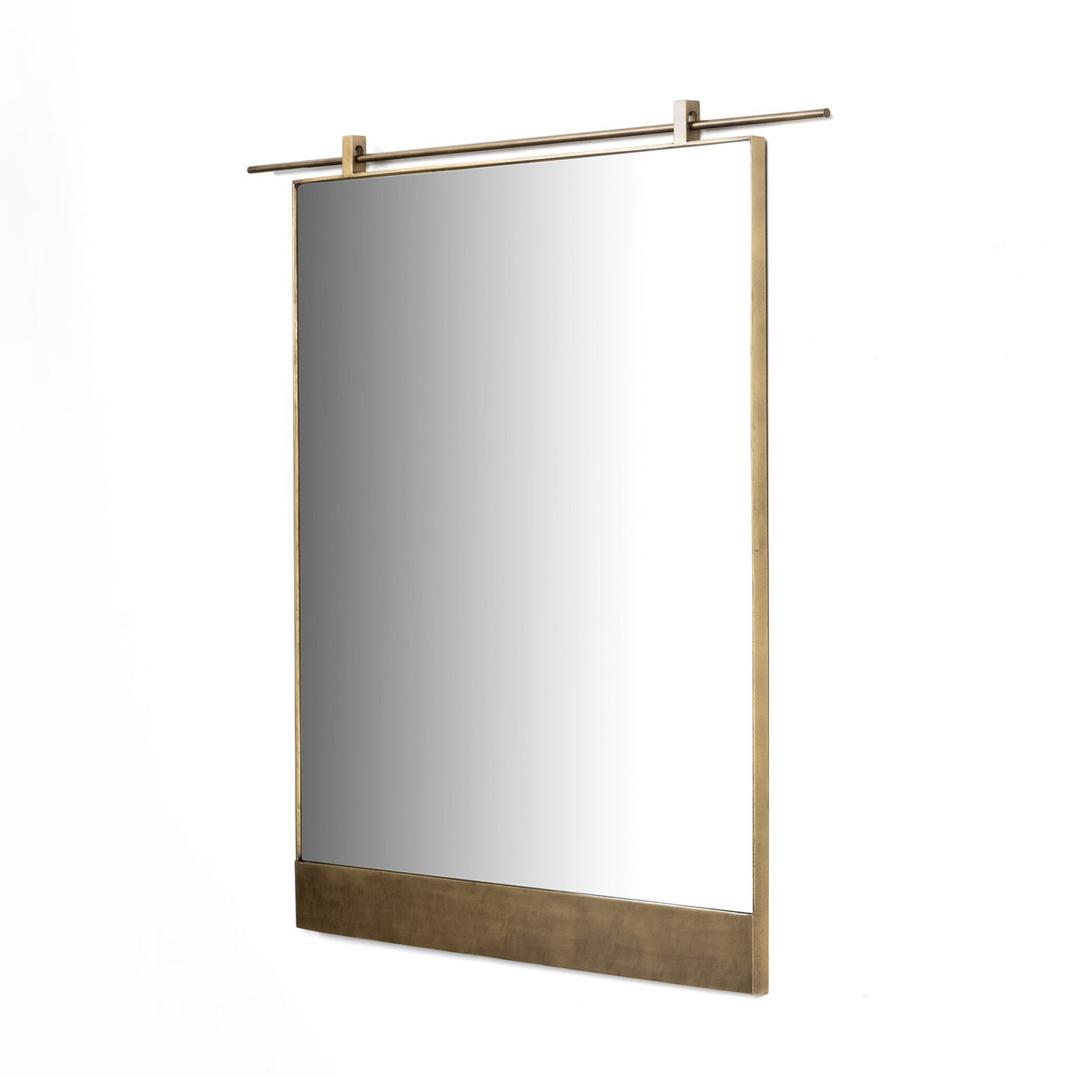 Chico Mirror in Antique Brass from Four Hands - Luna Furniture