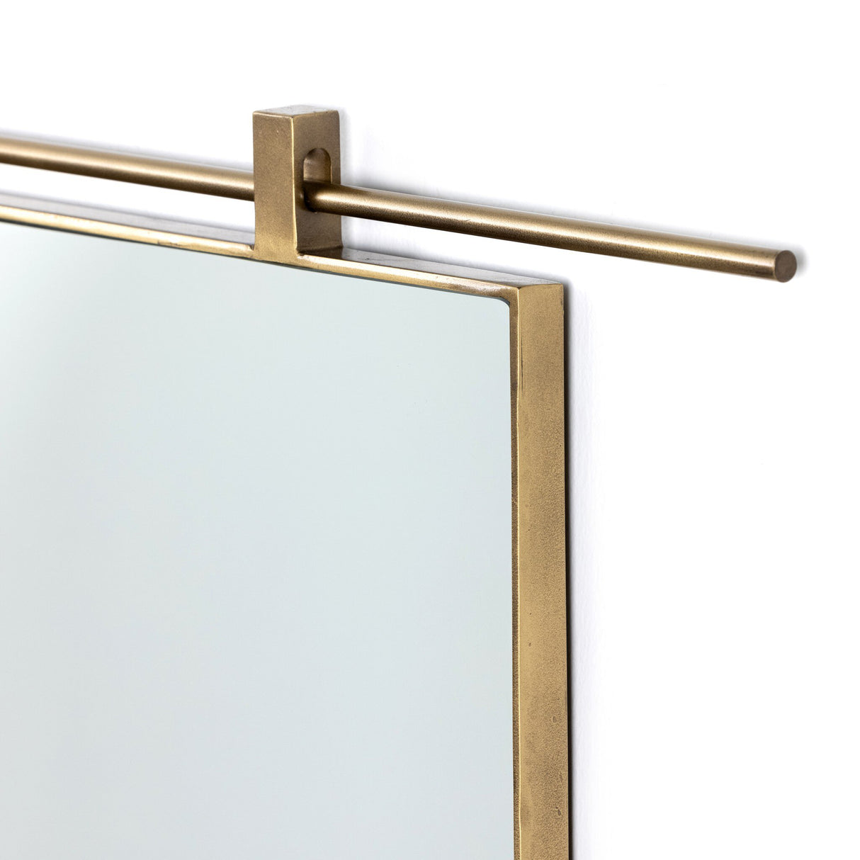 Chico Mirror in Antique Brass from Four Hands - Luna Furniture