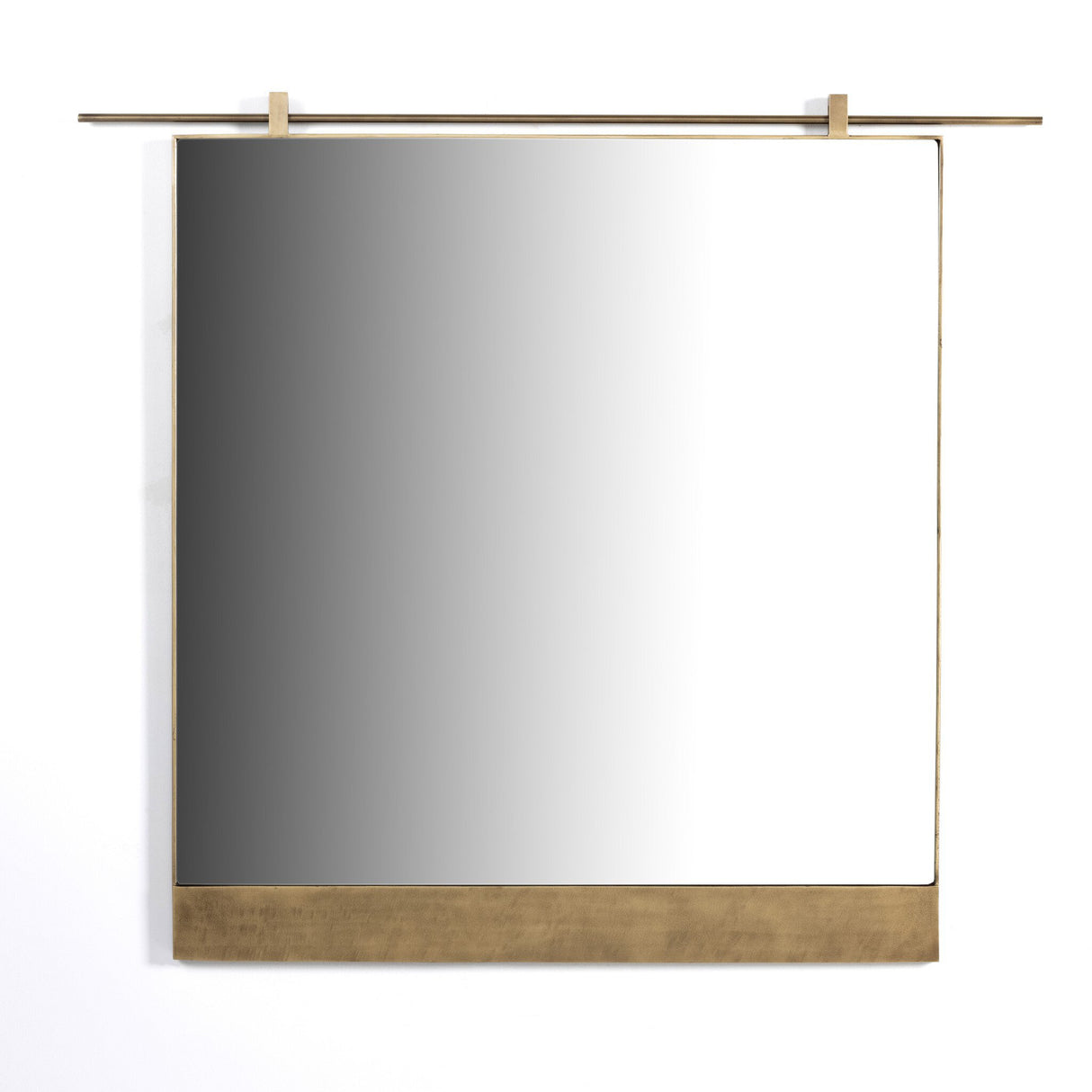 Chico Mirror in Antique Brass from Four Hands - Luna Furniture