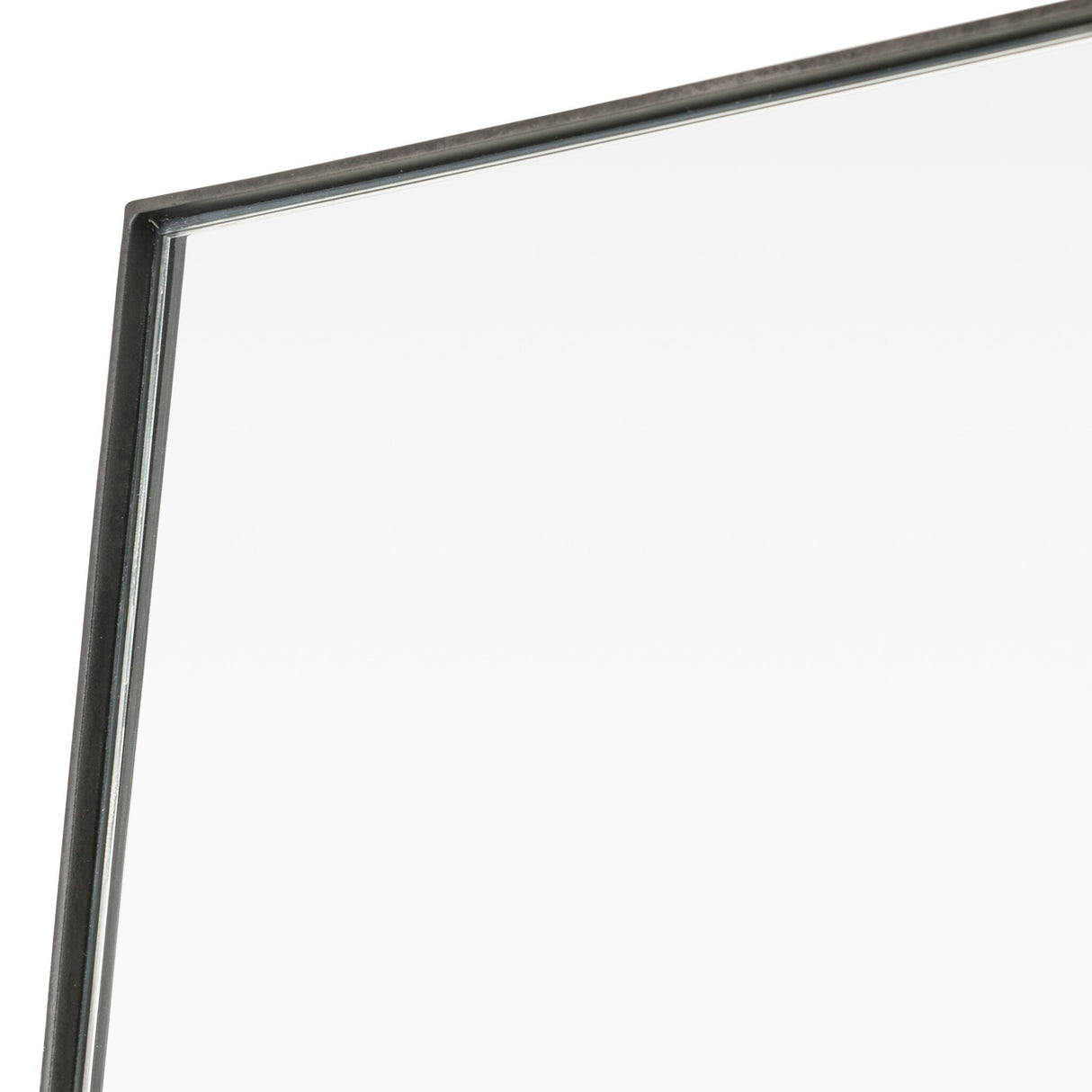 Bellvue Floor Mirror in Rustic Black from Four Hands - Luna Furniture