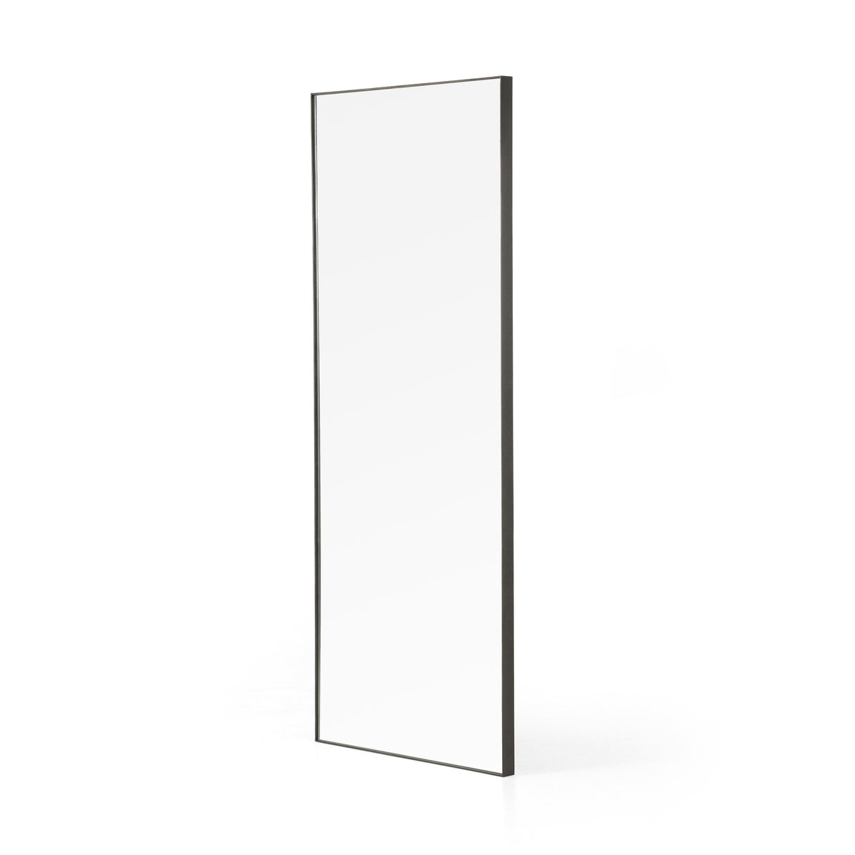 Bellvue Floor Mirror in Rustic Black from Four Hands - Luna Furniture