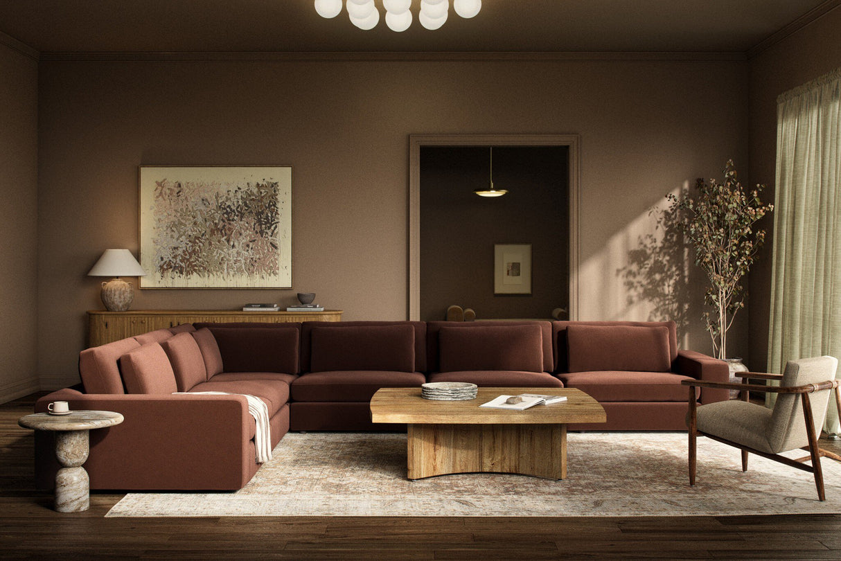 Zari Rug in Zari Rust, 10'x14' from Four Hands - Luna Furniture