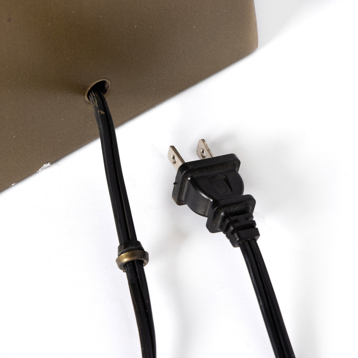 Leander Table Lamp in Dark Antique Brass from Four Hands - Luna Furniture