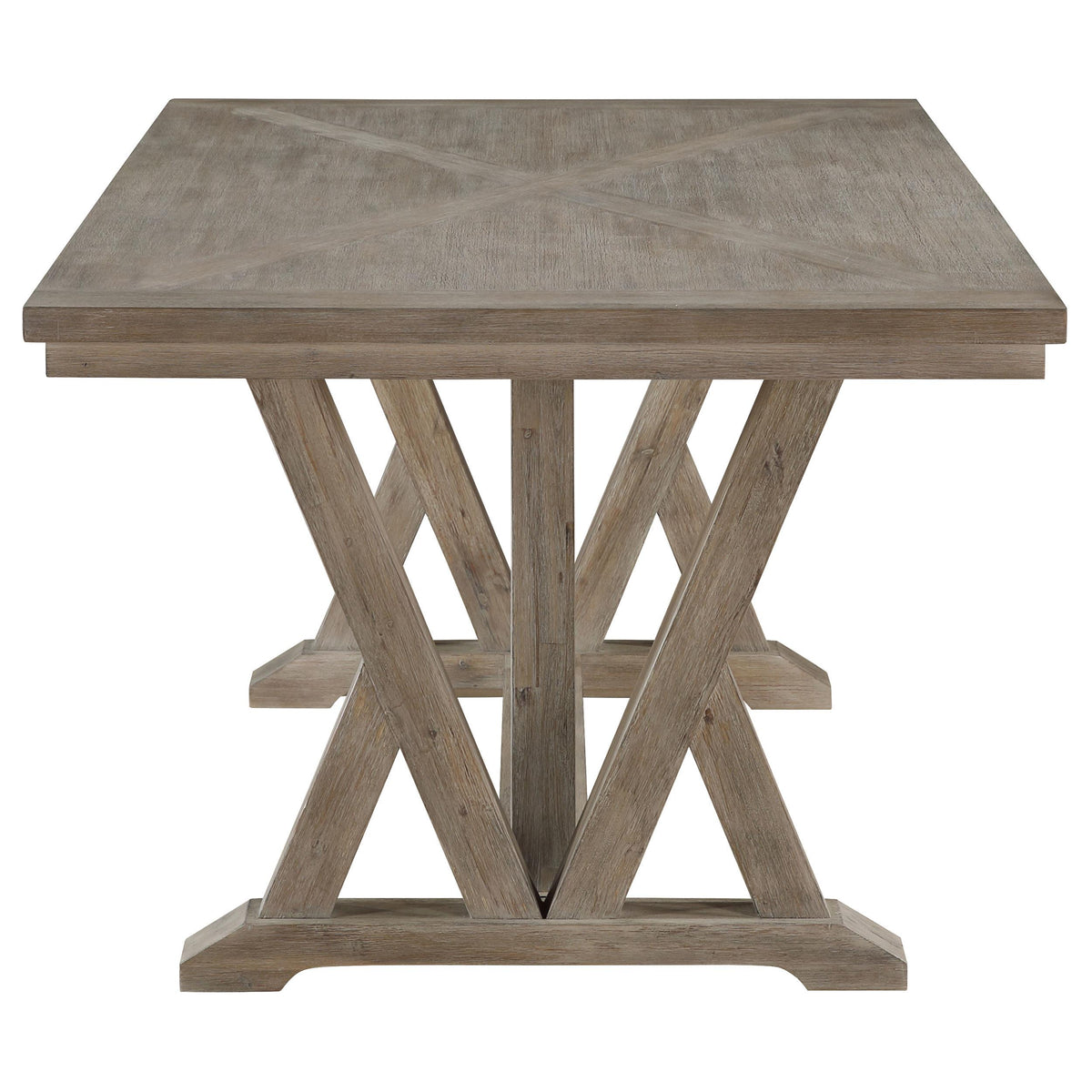Cornelia Coastal Gray 5-Piece Rectangular Dining Set from Coaster - Luna Furniture